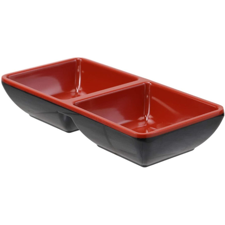 Bloomsbury Market Arsenio Melamine Chip and Dip Platter Wayfair